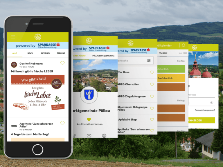 Neuer Look, verbesserte Funktionen: Die Pöllauer Tal App im neuen Gewand!